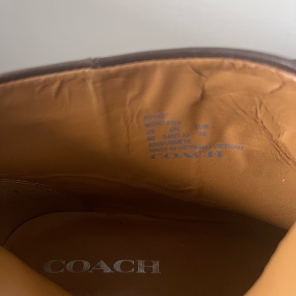Coach Dark Brown Ankle Booties - Picture 16 of 16